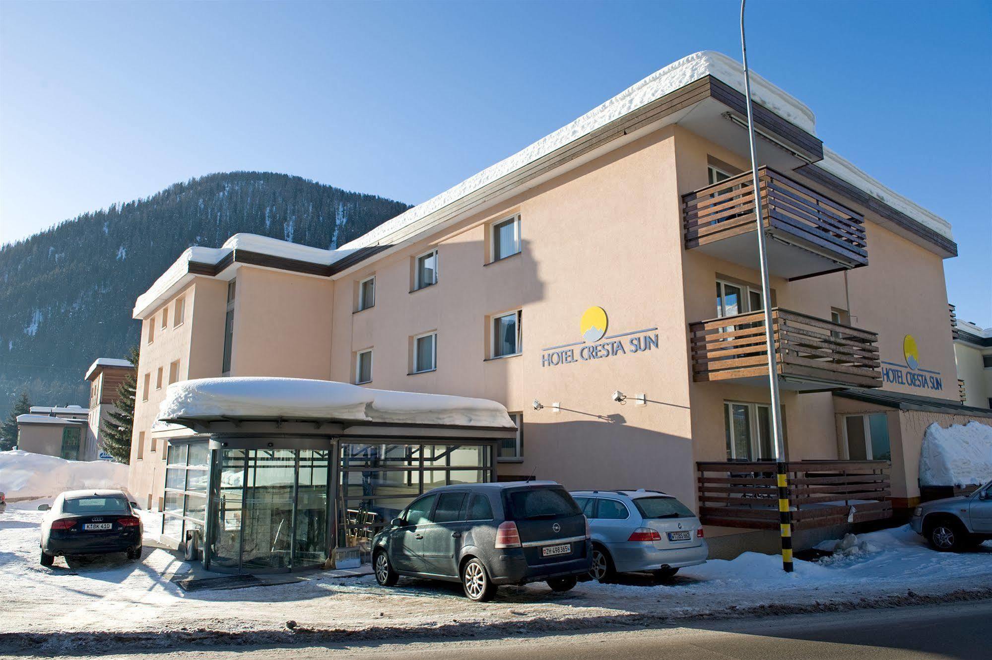 Cresta Sun Hotel Давос Екстериор снимка